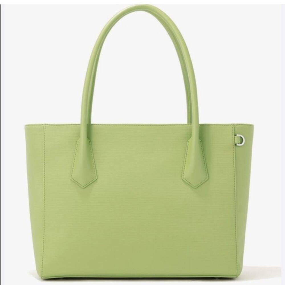 Dagne Dover Lime Green Signature Tote Bag